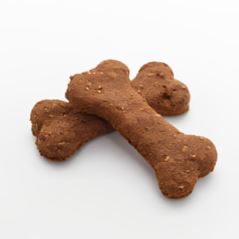 Bone Shaped Kangaroo and carrots natural dog treats