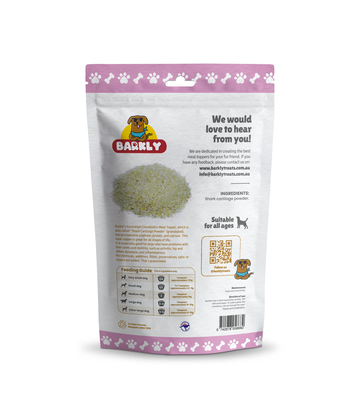 Chondroitin Meal Topper