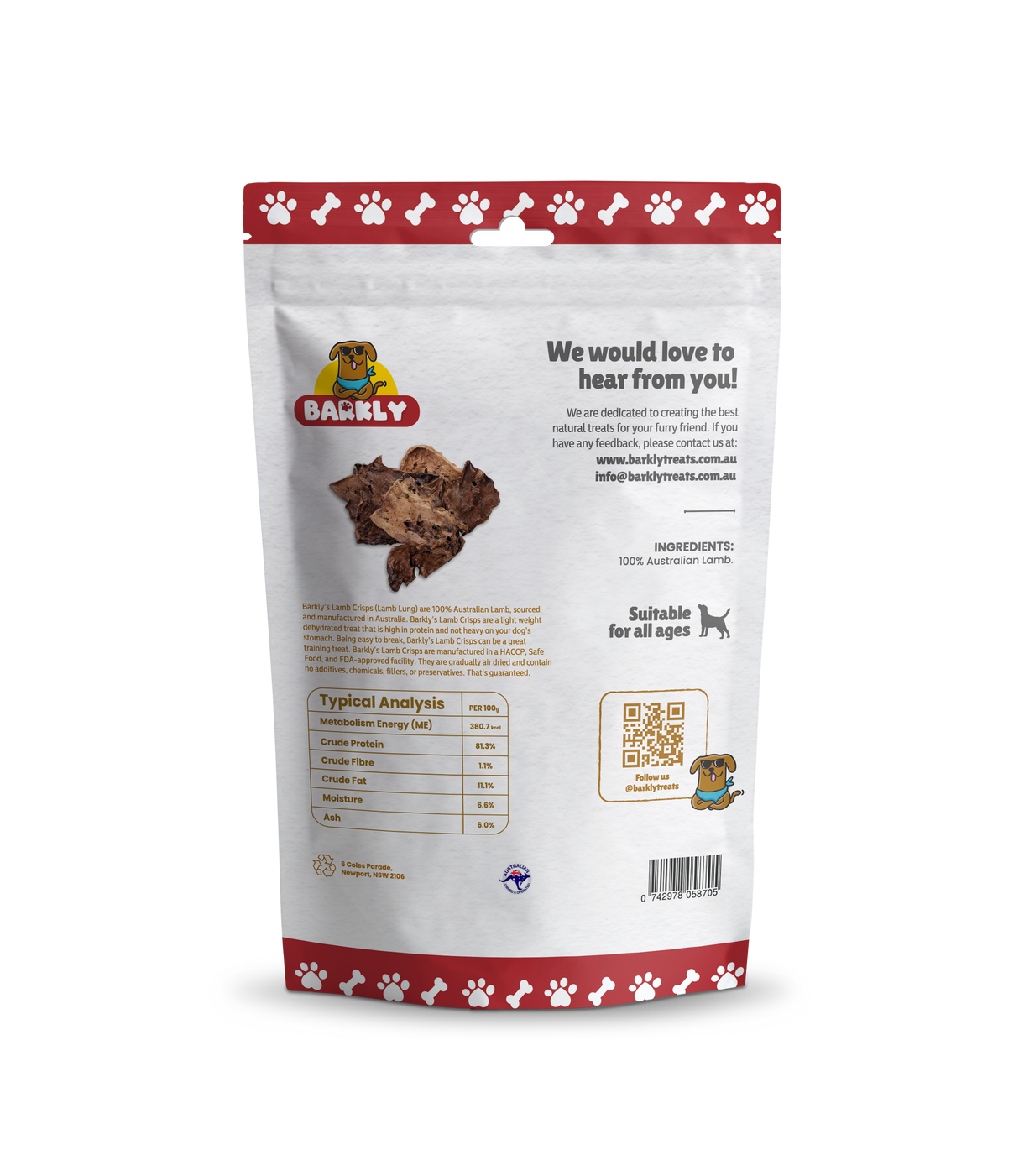 Lamb Crisps