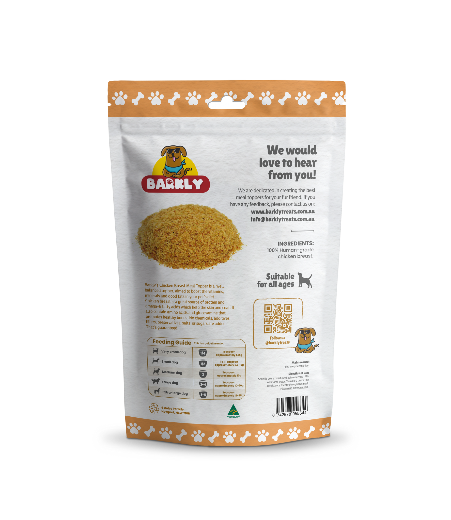 chicken dog meal toppers