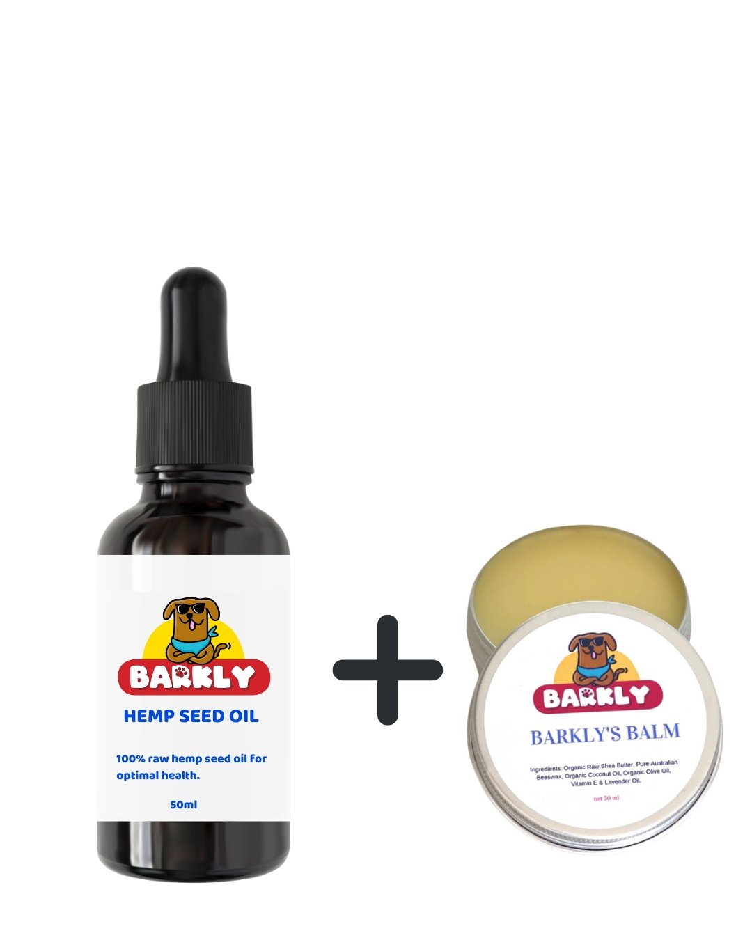 Bundle Hemp Seed Oil + Organic Balm 50ml