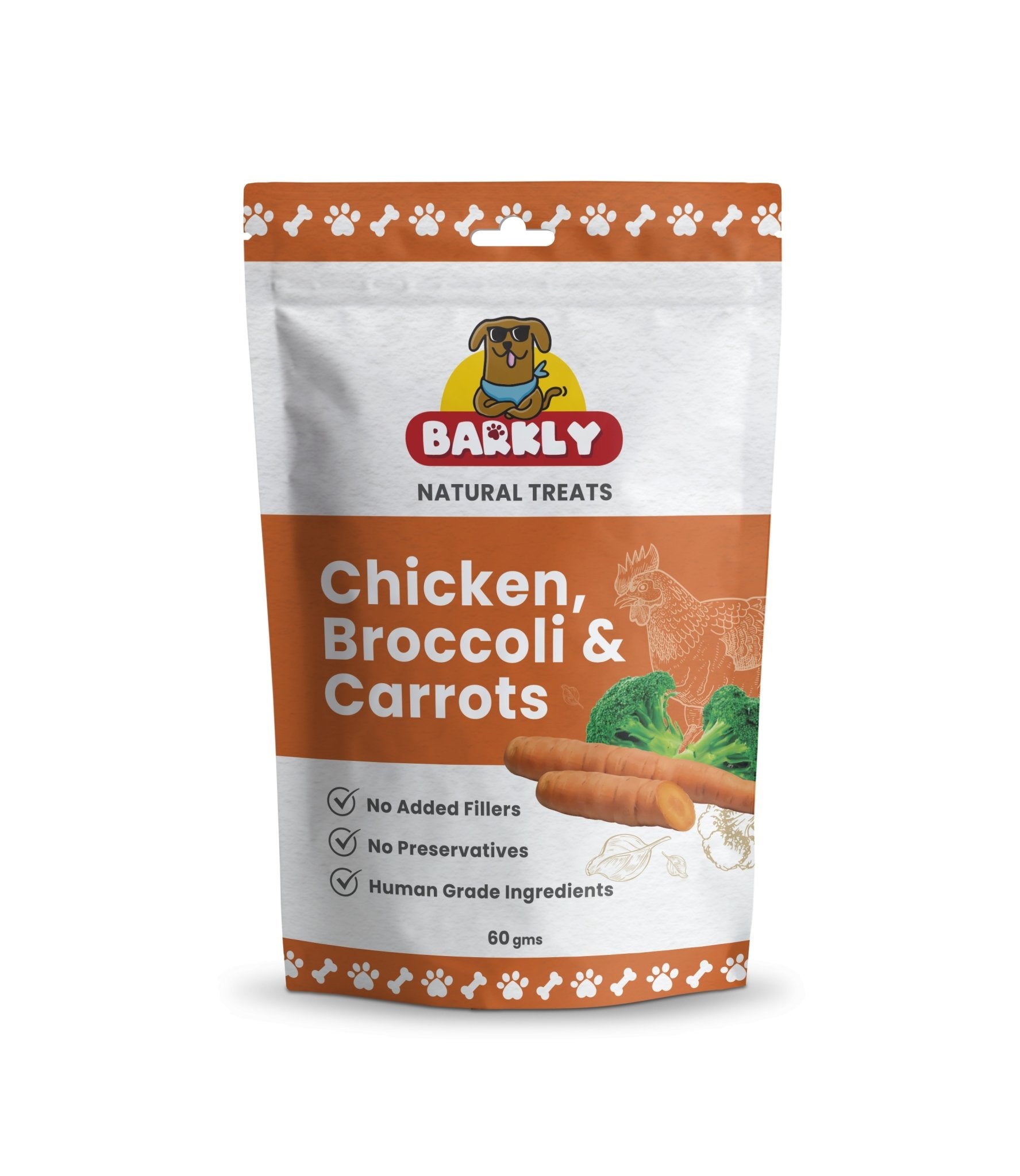 Chicken, Broccoli & Carrots - BARKLY