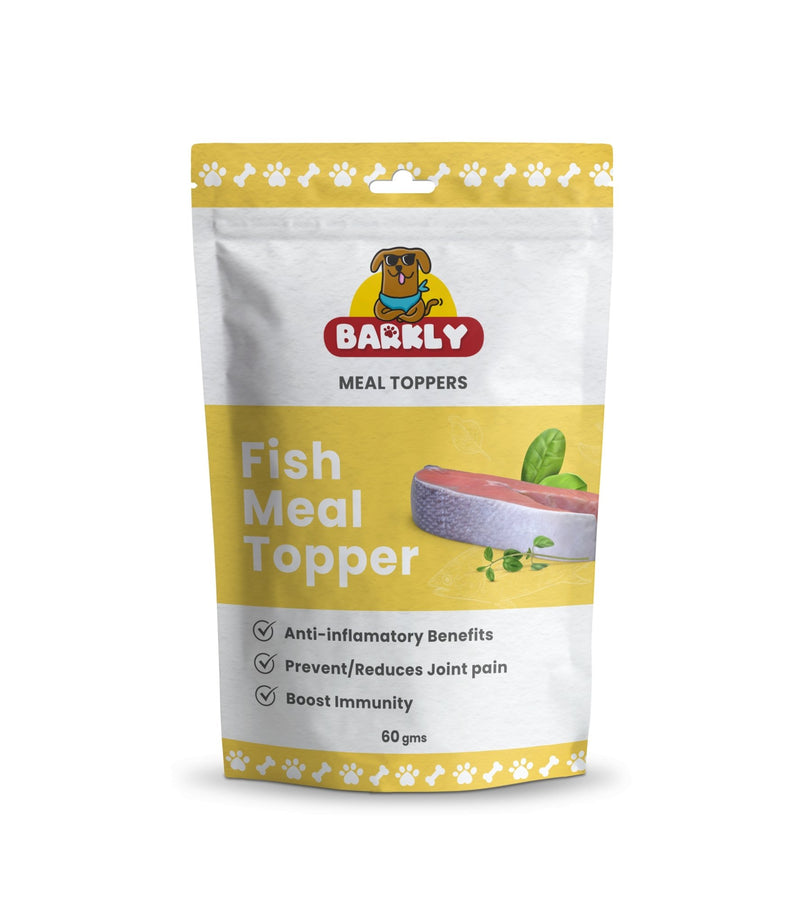 Fish Meal Topper for Dogs - Barkly Treats – Natural Omega – BARKLY