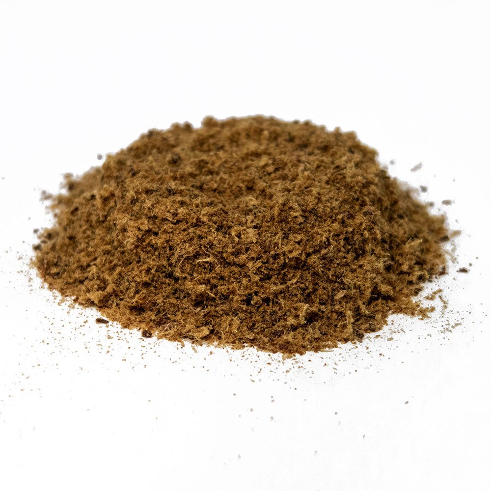 Close-up of the granulated Kangaroo Meal Topper for canine diets